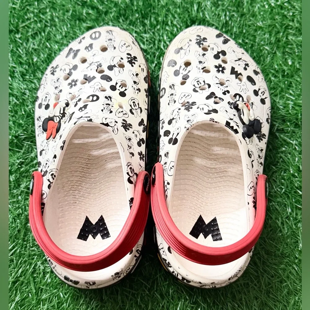 Crocs‎ Disney Kids Clogs - Red & White Mickey Mouse Size C-12